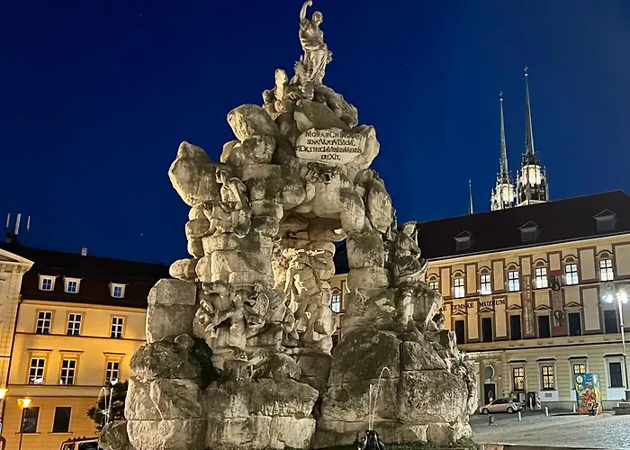 Apartman Se Saunou A Terasou S Vyhledem Na Brno
