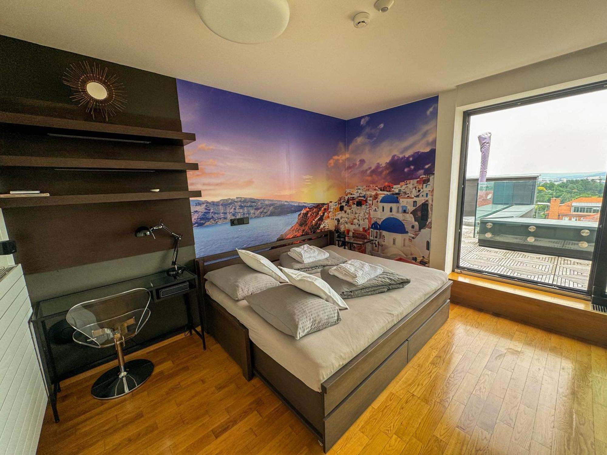 Se Saunou A Terasou S Vyhledem Na Apartment *