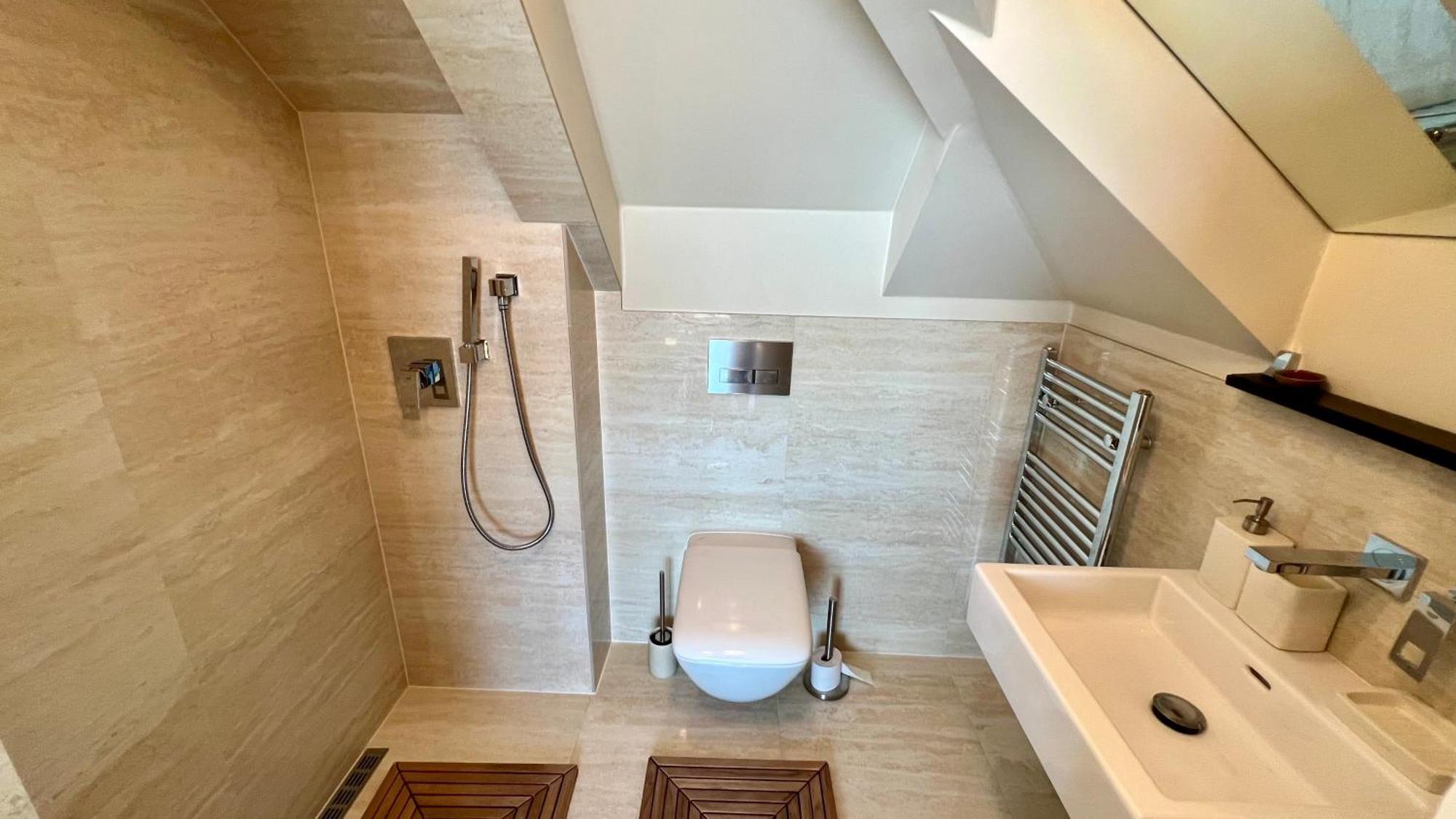 Apartment Se Saunou A Terasou S Vyhledem Na *