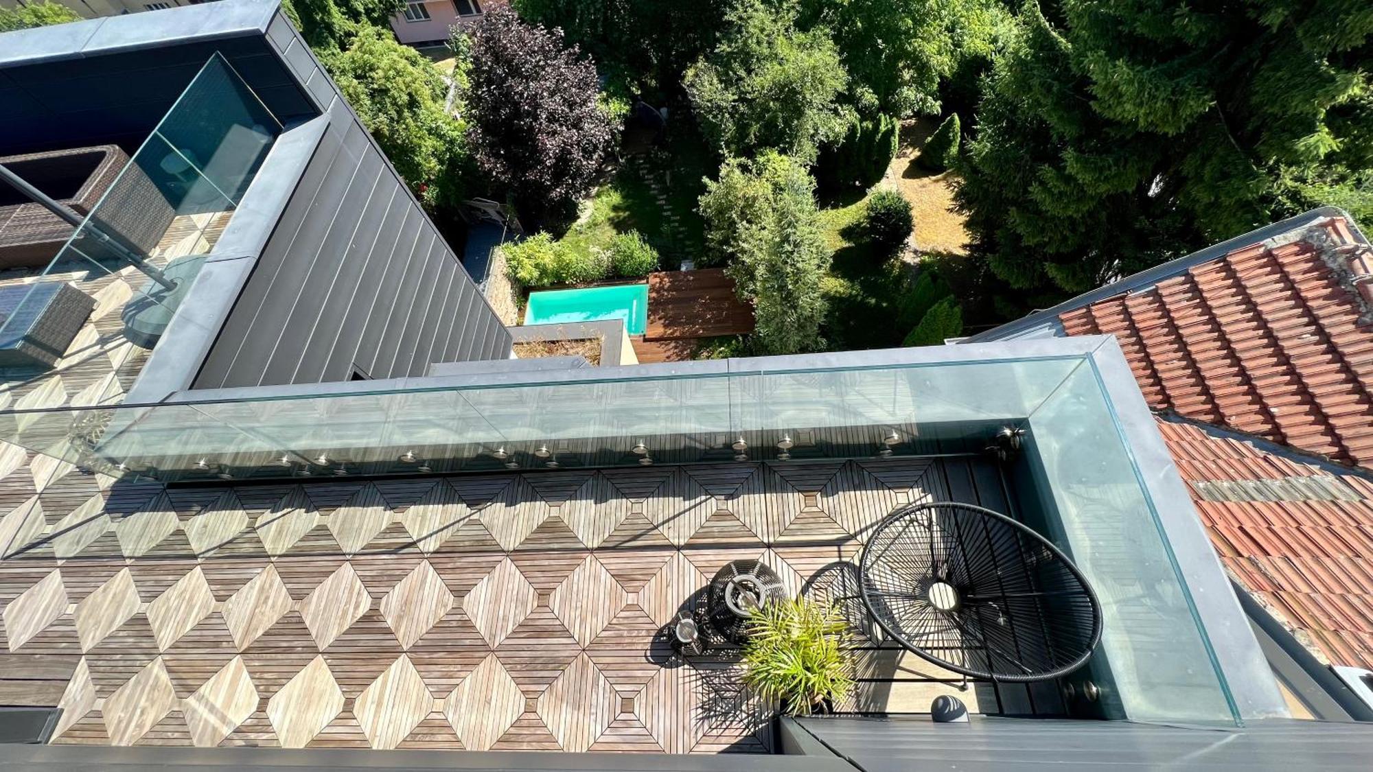Apartment Se Saunou A Terasou S Vyhledem Na Brno