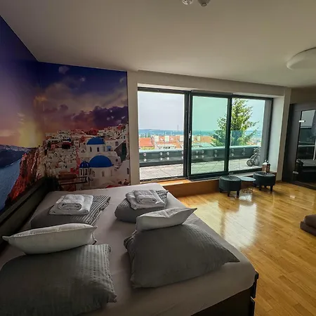 Apartman Se Saunou A Terasou S Vyhledem Na Brno Zewnętrze zdjęcie